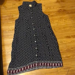 Faded Glory button down dress